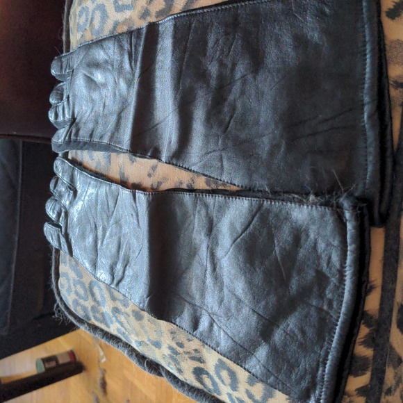 Extra Long Leather Gloves - Picture 2 of 5